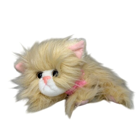 Vintage Tyco 90s Kitty Kitty Kittens Purring Kitten Fluffy Long Hair Persian - Picture 2 of 6
